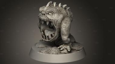Черную Морковь Грызут Звери,звериные камни 3d stl модель для ЧПУ