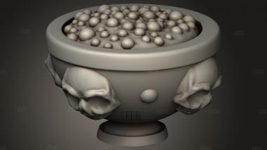 Черепа из Котла Черного Знамения 3d stl модель для ЧПУ