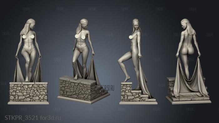 Bonnie nsfw 3d stl for CNC