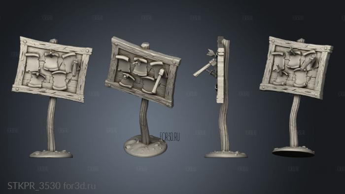 bounty huntress 3d stl for CNC
