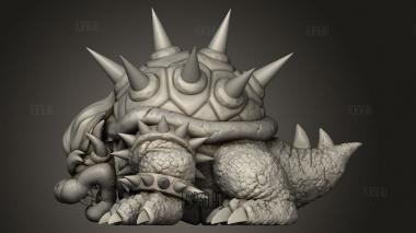 Бантик 3d stl модель для ЧПУ