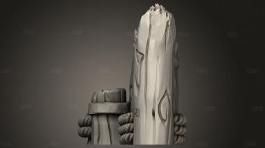 Тотемные Стены Ящика 3d stl модель для ЧПУ