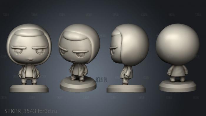 Breaking bad jesse pinkman Hood On 3d stl for CNC