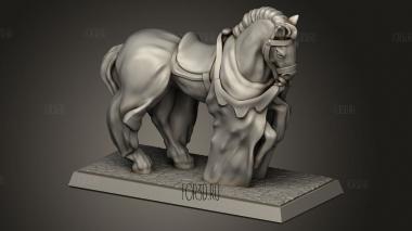 Лошадиная упряжь 3d stl модель для ЧПУ