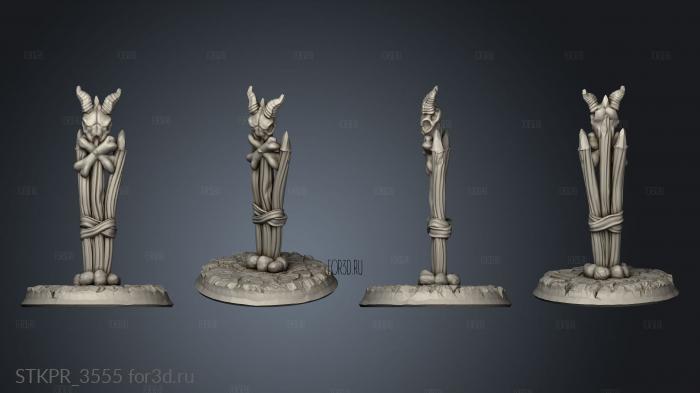 Totem 3d stl for CNC