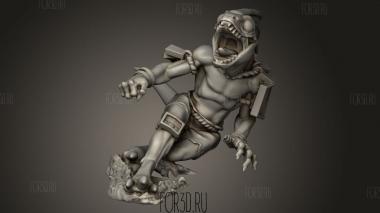 Лизен Сцинк 3d stl модель для ЧПУ