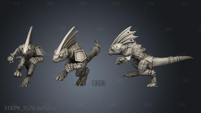 Lizen Skinks SKINK 3d stl for CNC