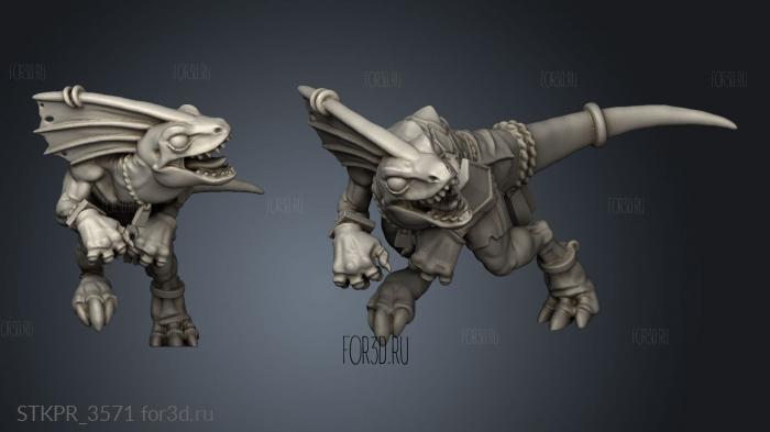 Lizen Skinks SKINK 3d stl for CNC