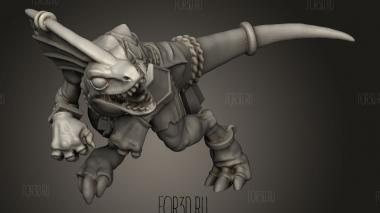 Лизен Сцинк 3d stl модель для ЧПУ