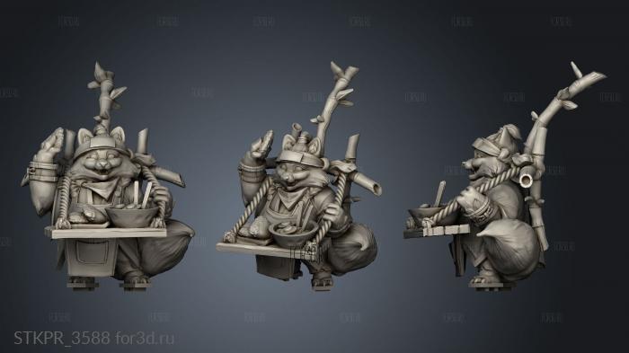 Tanuki Owner japanese ps 3d stl for CNC