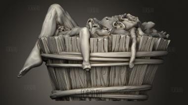 Ведро мясницкой станции 3d stl модель для ЧПУ