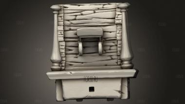 Карнавальная Тележка 3d stl модель для ЧПУ