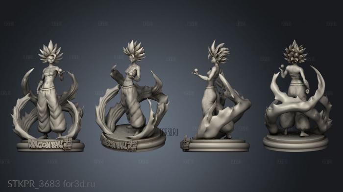 Caulifla 3d stl for CNC