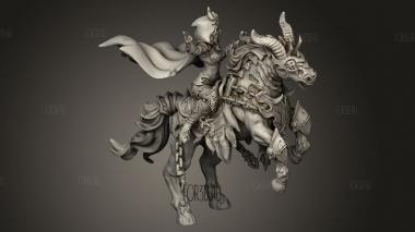 Кавалерия 3d stl модель для ЧПУ