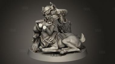 Экзотические кентавры кунары 3d stl модель для ЧПУ