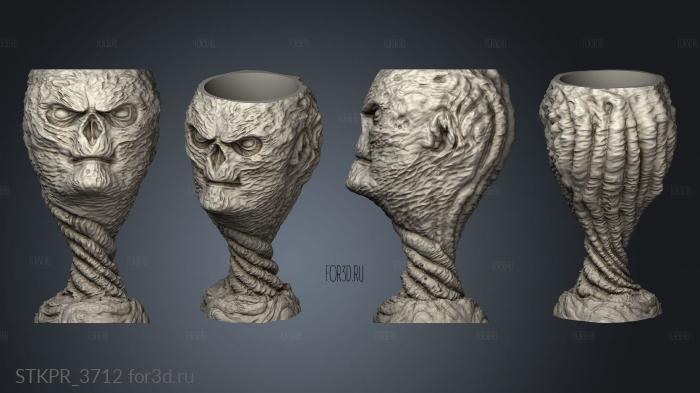 Chalice Vecna 3d stl for CNC