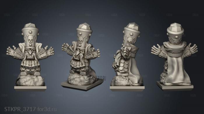 Chaos Dwarves MD Mageminimal 3d stl for CNC