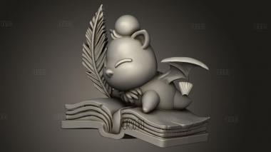 Классический Фэнтезийный Батомон 3d stl модель для ЧПУ