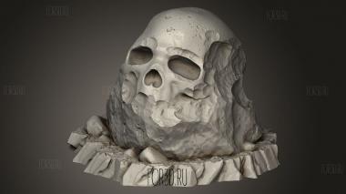 Ядро Гигантских Камней-Черепов 3d stl модель для ЧПУ