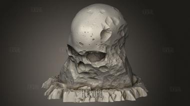 Ядро Гигантских Камней-Черепов 3d stl модель для ЧПУ