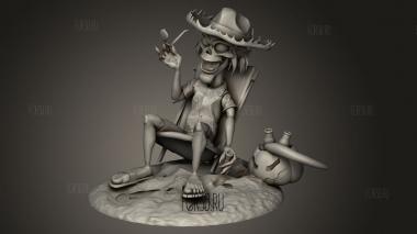 Кулер Cryptkeeper 3d stl модель для ЧПУ