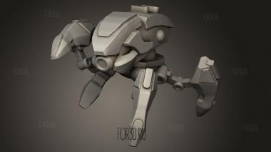 Киберпанк -КЛЕРК DRONE MK 3d stl модель для ЧПУ