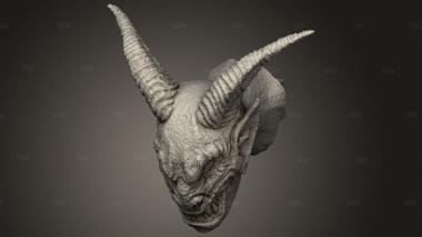 Горгулья-Сорвиголова 3d stl модель для ЧПУ