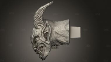 Горгулья-Сорвиголова 3d stl модель для ЧПУ