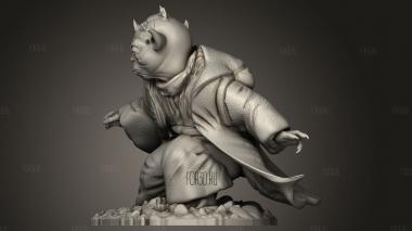Дарт Яддл Йода 3d stl модель для ЧПУ