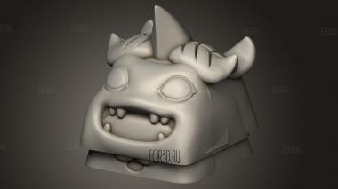 Диги, малыши дигимона механик клавиатуры koromon 3d stl модель для ЧПУ