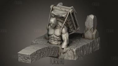 Сумка для ДИОРАМЫ 3d stl модель для ЧПУ