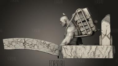 Сумка для ДИОРАМЫ 3d stl модель для ЧПУ
