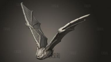 Ужасная Летучая Мышь 3d stl модель для ЧПУ