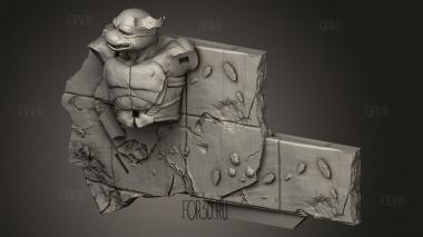 Донателло,Даже если это Леонардо 3d stl модель для ЧПУ