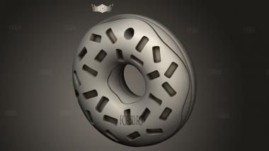 Подставка для пончиков lguo donuts 3d stl модель для ЧПУ