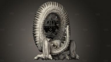 Драконий Чино 3d stl модель для ЧПУ