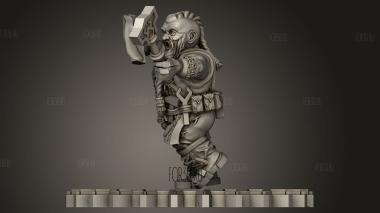 Баллиста Дварф 3d stl модель для ЧПУ
