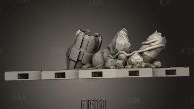 Шестигранная Крышка из плитки 3d stl модель для ЧПУ