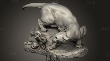 Драма в пустыне Жоржа Гардэ 3d stl модель для ЧПУ