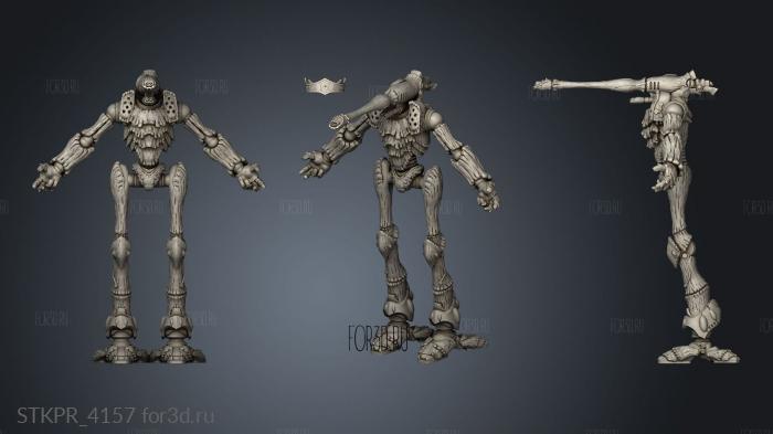 DS Elf Bio Titan 3d stl for CNC
