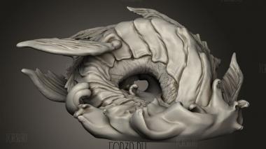 Хранитель ес мон хвост глубин 3d stl модель для ЧПУ