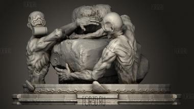 Эдвард Элрик 3d stl модель для ЧПУ