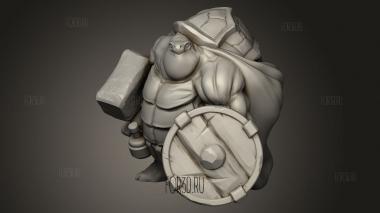 Эпические Штучки,Тортл-Священнослужитель 3d stl модель для ЧПУ
