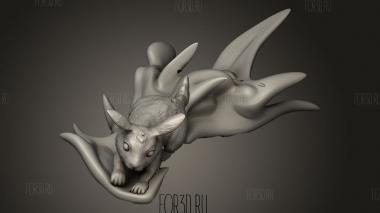 Неусортированная пыль Сокол Мини 3d stl модель для ЧПУ