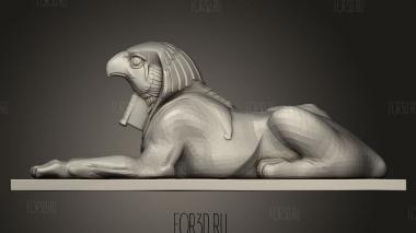 Сфинкс-Сокол 3d stl модель для ЧПУ