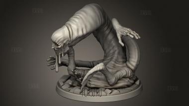 Молодая Ложная Гидра 3d stl модель для ЧПУ
