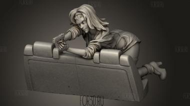 Фэй Валентайн 3d stl модель для ЧПУ