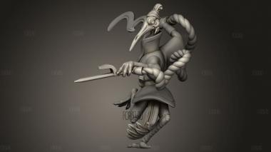 Фейсянский воин Чэн Хань 3d stl модель для ЧПУ