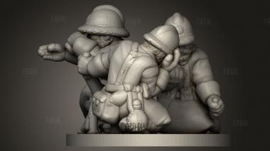 Фигурки транспортных средств France I Mortier 3d stl модель для ЧПУ