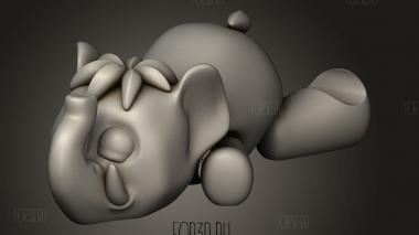 Гибкие Животные Мамонт 3d stl модель для ЧПУ